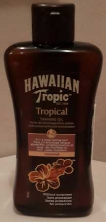 Hawaiian Tropical Coconut Tanning Oil
